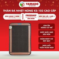 Thảm Đá Nhiệt Nóng KENSONIC KENZEN KZ-103 Cao Cấp, Cong Suất 87W, Hỗ Trợ Toả Nhiệt, Kích Thước 50x80cm