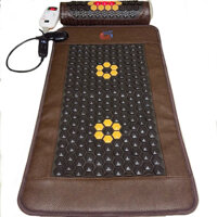 Thảm đá nóng Hàn Quốc LongLife 85x48cm giảm đau nhức xương khớp, thoát vị đĩa đệm, thoái hoá cột sống, đắp bụng giảm Kg