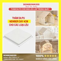 Thảm da PU dày 4cm dùng cho Lều của quây cũi nhựa