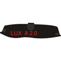 Thảm da Taplo vân Carbon Cao cấp dành cho xe Vinfast Lux A2.0  có khắc chữ Vinfast Lux A2.0 và cắt bằng máy lazer