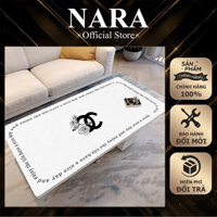 Thảm da trải bàn nail - Thảm decor trang trí đặt phụ kiện, trải bàn trang điểm,bàn trà,bàn làm việc