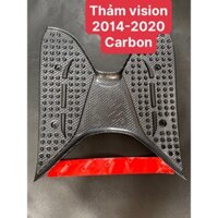 Thảm Để Chân Vision 2014-2020 Carbon Nhựa Cứng Chắc Chắn Gắn Zin