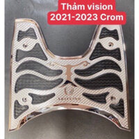 Thảm để chân vision 2021-2024 màu bạc crom
