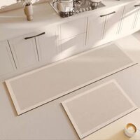Thảm diatomite siêu thấm nước phong cách sang trọng, thảm silicon thấm nước chống trơn để phòng bếp