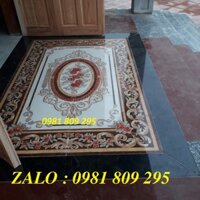 Thảm gạch trang trí , gạch thảm hoa văn phòng khách HP75