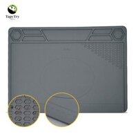 Thảm hàn ALISON, Tấm sửa chữa cách nhiệt, Tấm lót làm việc hàn chống tĩnh điện bằng silicon chịu nhiệt cho điện thoại di động, máy tính xách tay