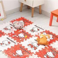 Thảm Hello Kitty 6 Miếng - Xuất Dư Nhật