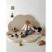 Thảm hình đám mây gấp gọn cho bé tập bò phong cách Hàn Quốc | Creeping Mat