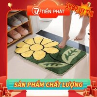 Thảm Hoa Cúc Kèm Lá Siêu Thấm Hút