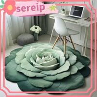 Thảm hoa SEREIP, Thảm trải sàn hình mục vụ hình đặc biệt, Bàn trà chăn bông hướng dương mềm chống trượt cho bé