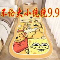 Thảm hoạt hình dày dặn thảm lót giường phòng ngủ thảm cửa sổ nổi Thảm lót sàn phòng khách gia dụng thảm lót chân thấm nước phòng tắm nhà vệ sinh