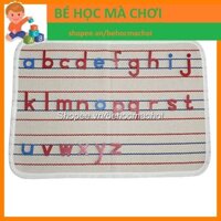 Thảm học vần ghép từ học chữ - Giáo cụ Montessori