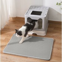 Thảm hứng cát mèo cho nhà vệ sinh khay chậu cát mèo