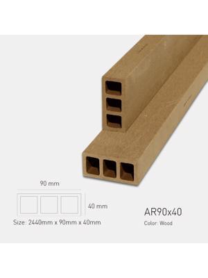 Tham lam gỗ nhựa Awood AR90x40-Wood