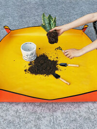 Thảm làm vườn / / / Thảm trải sàn làm vườn Thảm vải làm dày không thấm nước Tấm thay thế đất trồng công cụ mọng nước Trộn đất