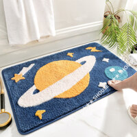 Thảm Lau Chân Chùi Chân Nhà Tắm KR02 chống trượt 3d nhà bếp welcome cao cấp giá rẻ khách sạn đế cao su hút nước - LC11