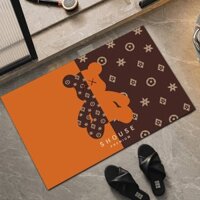 Thảm Lau Chân Silicon phòng tắm SHOUSE siêu thấm hút nước đế cao su chống trơn trượt - CN-07