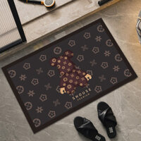 Thảm Lau Chân Silicon phòng tắm SHOUSE siêu thấm hút nước đế cao su chống trơn trượt - CN-09