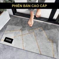 Thảm Lau Chân TCS SHOUSE phòng khách phòng tắm ngủ đế chống trơn trượt siêu thấm hút nước cao cấp sang trọng - TC22