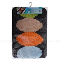 Thảm Len Megahome Họa Tiết Oval Size 40 x 60cm