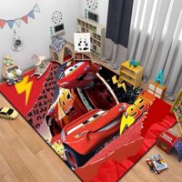 Thảm Lightning McQueen, chống trượt, chân siêu thấm, phòng ngủ, cửa bếp, phòng tắm, gia đình