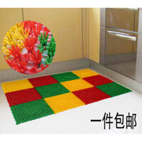 Thảm loại bỏ bụi bẩn ở cửa, thảm nhựa, thảm cửa có thể nối, thảm cỏ nhân tạo rỗng, thảm chống trượt, thảm chống nước