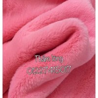 Thảm lông chụp ảnh hồng mịn