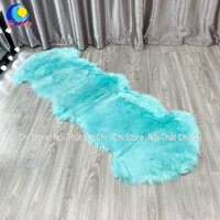 Thảm Lông Chụp Hình, Thảm Lông Trải Sàn Phòng Khách Cách Điệu Lông Dài, Dày Dặn Và Không Rụng Lông