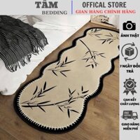 Thảm Lông Cừu Trải Sàn Decor Oval Hiện Đại Trải Chân Giường Thảm Chùi chân - Hiện Đại Thấm Nước