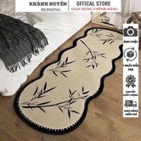 Thảm Lông Cừu Trải Sàn Decor Oval Hiện Đại Trải Chân Giường Thảm Chùi chân - Hiện Đại Thấm Nước