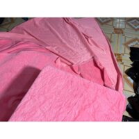 Thảm lông decor chụp ảnh studio lót sàn trang trí nhà cửa may gấu bông màu Hồng sen lông ngắn.