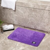 Thảm Lông Len TOKDODO Chống Trơn Trượt - Tím