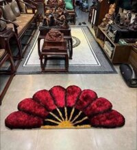 Thảm lông quạt sang xịn độc đáo, hiện đại