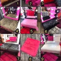 THẢM LÔNG TRẢI BÀN TRANG ĐIỂM - size 50cm x 80cm