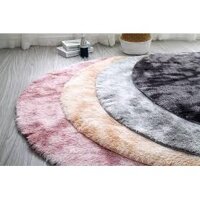 THẢM LÔNG TRẢI SÀN HÌNH TRÒN 1M - MỀM MẠI-CỰC ĐẸP