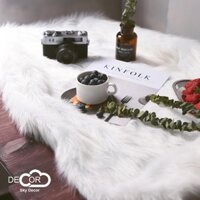 Thảm lông trải sàn mềm mượt Sky Decor 100x160cm - Tấm vải decor trang trí phòng