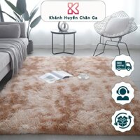 Thảm Lông Trải Sàn Mềm Mượt Thảm Màu Loang Decor Trang Trí Phòng Đủ Size Thảm Trải Chân Giường Siêu Mịn