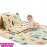 Thảm lót 2 lớp xịn cho bé vui chơi size 1m8x2m