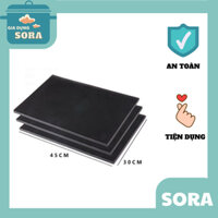 Thảm Lót Cao Su Quầy Bar, Thảm bar pha chế, thảm bar cao su chống trượt 45 x 30 cm Cao Cấp Loại 1