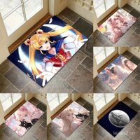 Thảm lót chân anime Tsukino Miho, thảm sàn nhỏ cho phòng khách, phòng ngủ, thảm trải giường, thảm lót chân