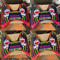 thảm lót chân doraemon cho xe máy