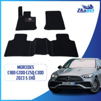 Thảm lót chân rối cước xe Mercedes C180-C200-C250-C300 2023 5 chỗ | Zkapet | OTO-5-RC-014