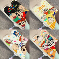Thảm lót chân xe điện Crayon Shin-chan vui nhộn, chống nước, lụa, chống mài mòn, chống trượt, có thể cắt tự do