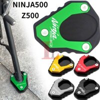 Thảm lót chân xe máy Kawasaki, NINJA500 Hỗ trợ bên xe máy Đế cực lớn, Z500 Sửa đổi Hỗ trợ chân mở rộng Hợp kim nhôm Thảm chống trượt