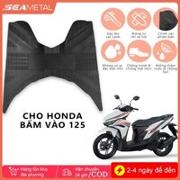 thảm lót chân xe SEAMETAL Chân Chống Thấm Nước Chống Trượt Bàn Đạp Cho Xe Honda Click 125 / 150 Honda Vario