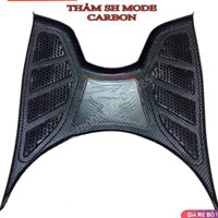 THẢM LÓT CHÂN XE SH MODE 2013-2019 & 2020-2023 TẶNG ỐC MẠ CROM XI, CARBON
