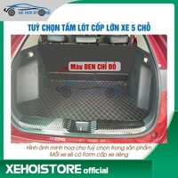 Thảm lót cốp 5D dành cho xe 5 chỗ Mercedes GLK-250-300 2015-2019