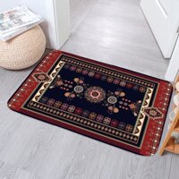 Thảm lót cửa chùi chân Chống Trượt Họa Tiết Boho Ba Tư