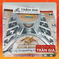 Thảm lót để chân INOX xe JANUS năm 2016-2017-2018-2019-2020-2021-2022-2023-2024 tấm trải sàn gác chân- phụ kiện