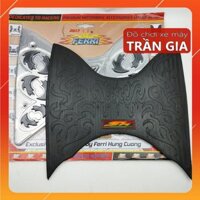 Thảm lót để chân xe Sh nam năm 2017-2018-2019 bản 125 150 tấm trải sàn gác chân trước Cao su Inox Carbon 125i 150i